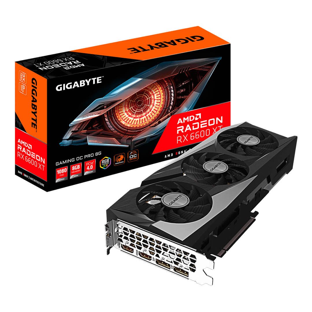 GIGABYTE Radeon RX 6600 XT Gaming OC PRO 8G