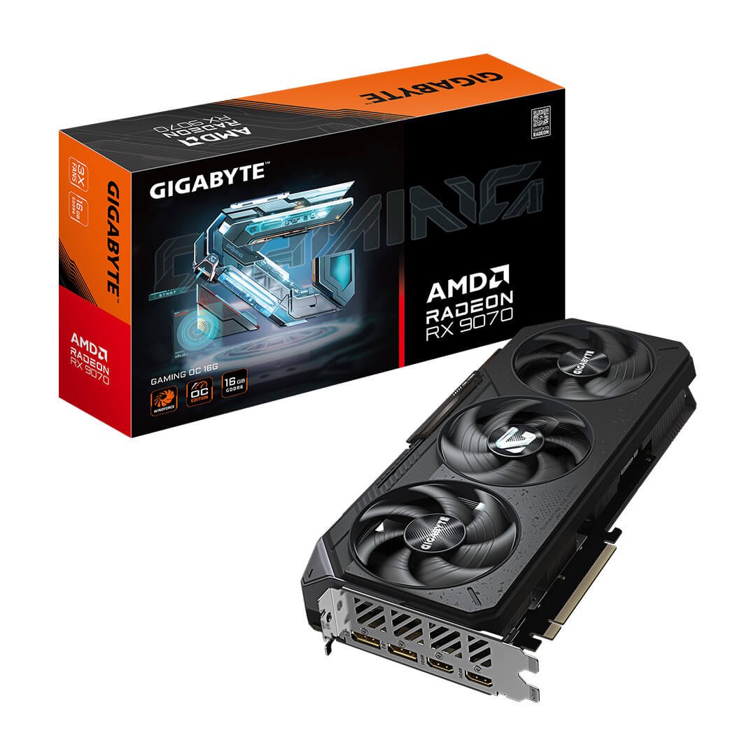 Gigabyte Radeon RX 9070 GAMING OC 16GB Graphics Card