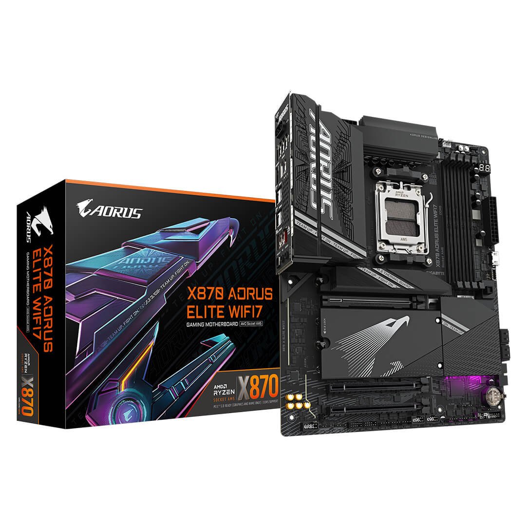 Gigabyte X870 AORUS Elite WIFI 7 AMD AM5 DDR5 Motherboard