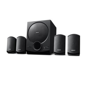 Sony New SA-D40M2 4.1ch Home Theatre/PC Speaker System with 100W Power Output and Powerful Subwoofer - Black