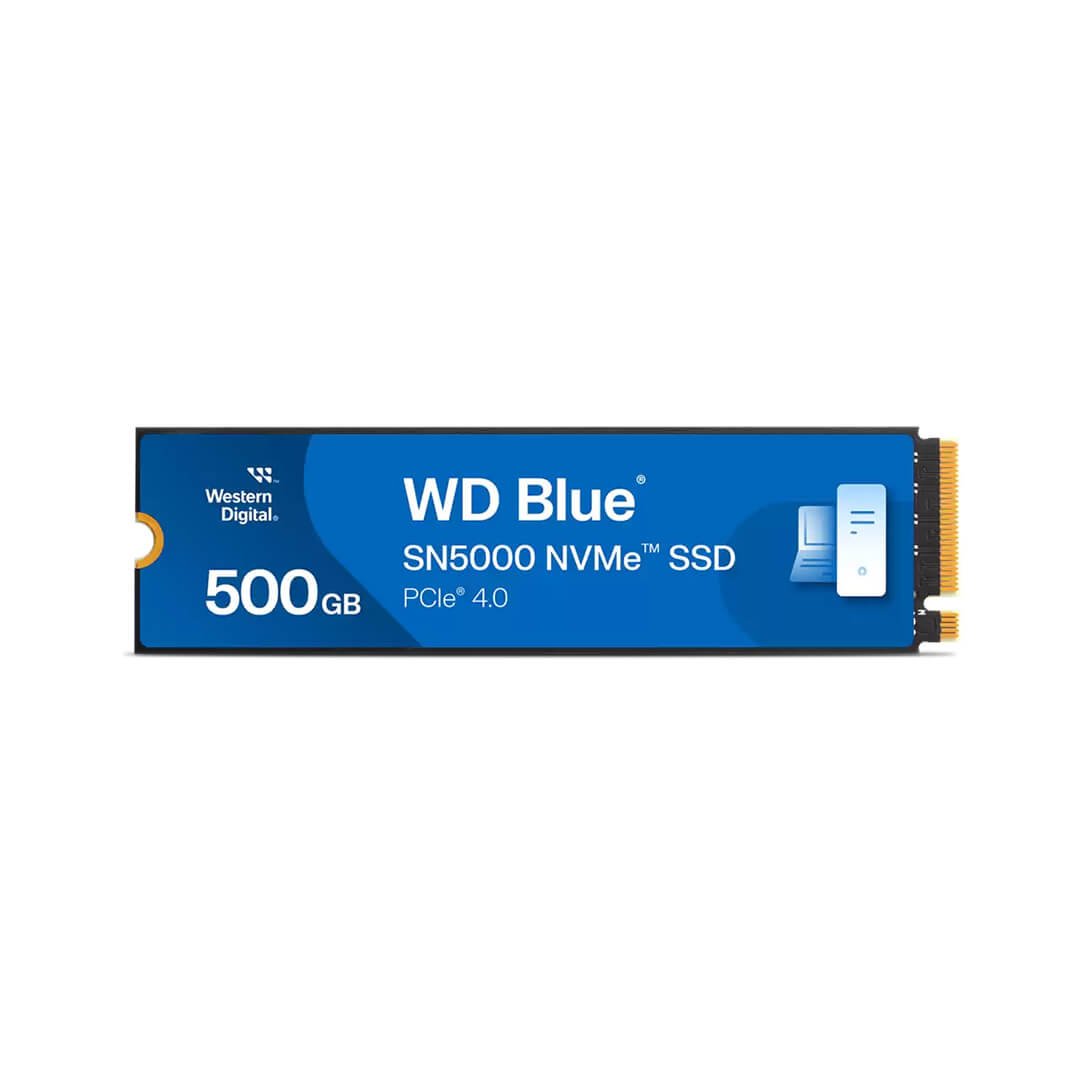 Western Digital WD Blue SN5000 500GB M.2 NVMe Gen4 Internal SSD With Speed Upto 5000MB/s & 5 Years Warranty