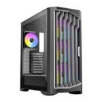 Antec Performance 1 FT ARGB Full Tower Cabinet Black with 3 x 140MM ARGB Fans and 1 x 120 MM ARGB Fan, Supports Up to E-ATX Motherboard