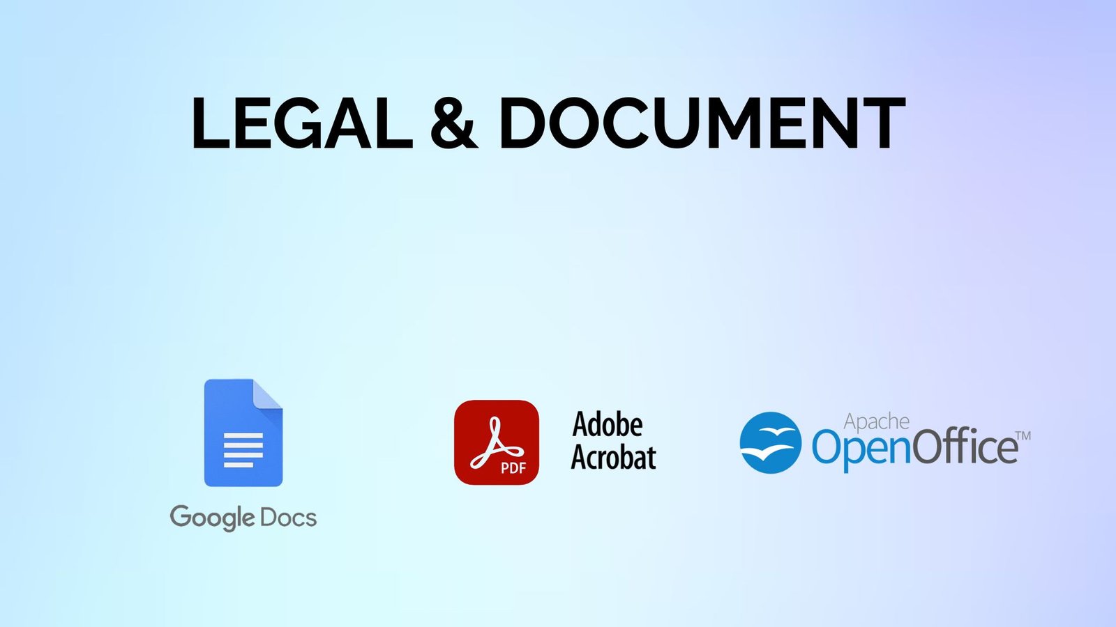 Legal & Document Software
