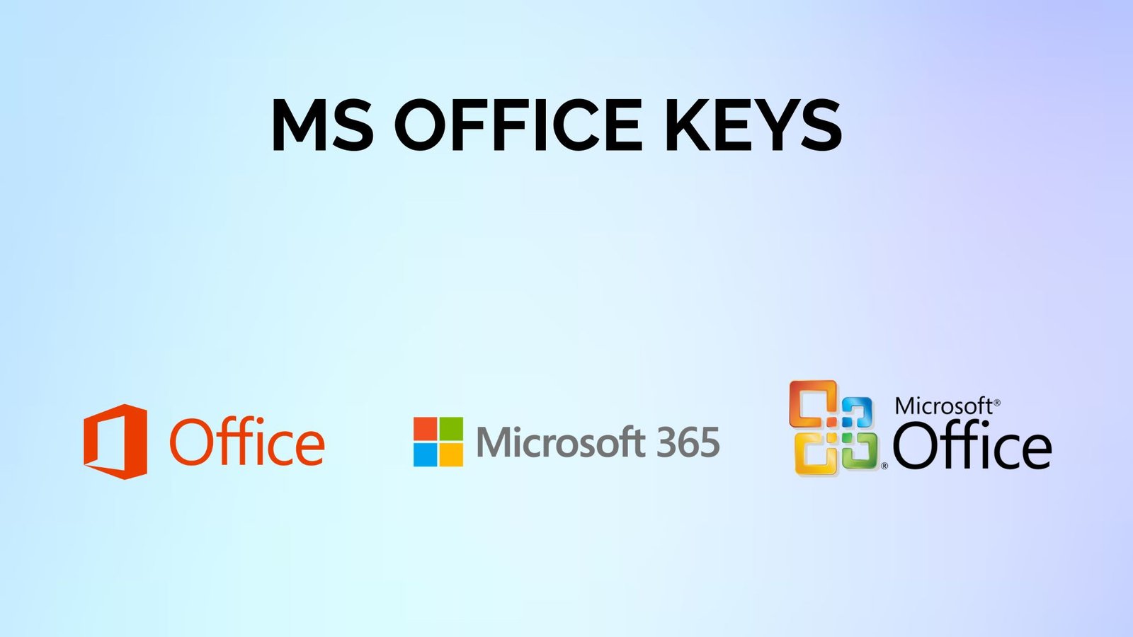 Microsoft Office Keys